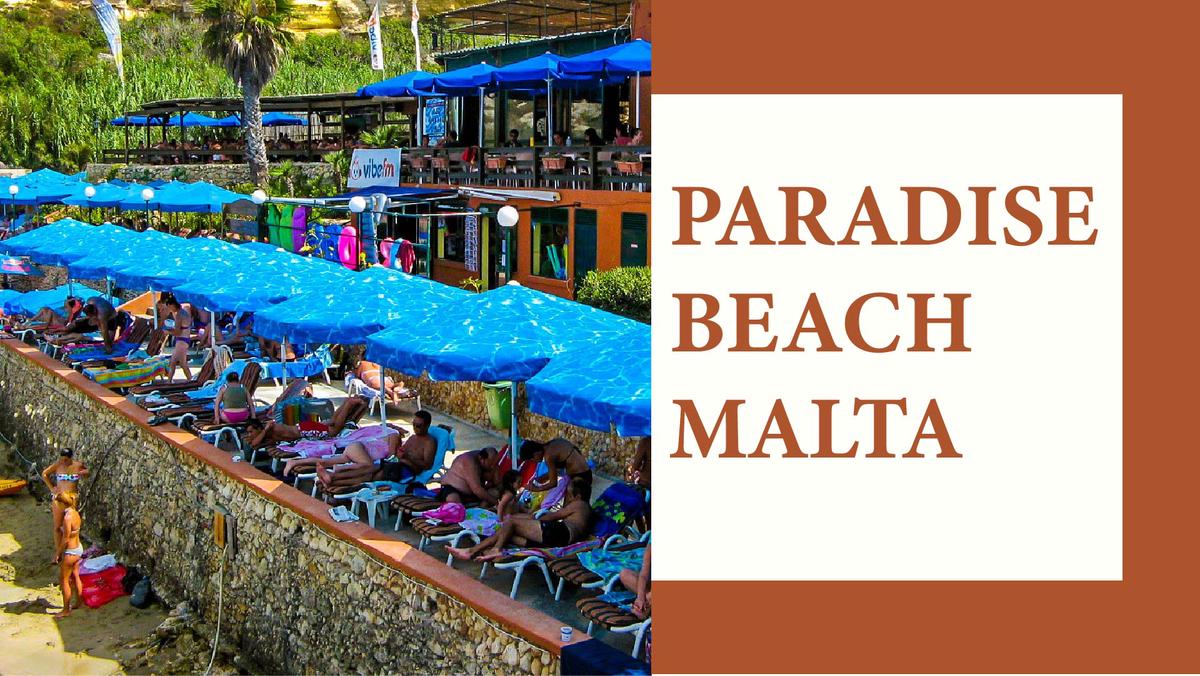 'Video thumbnail for Paradise bay Malta'