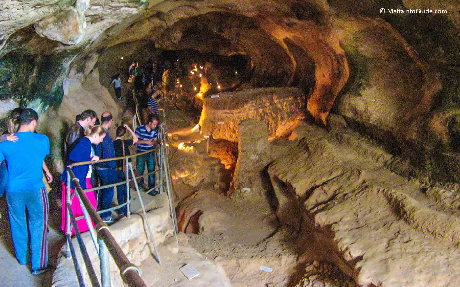 Ghar Dalam Caves Birzebbugia Malta.