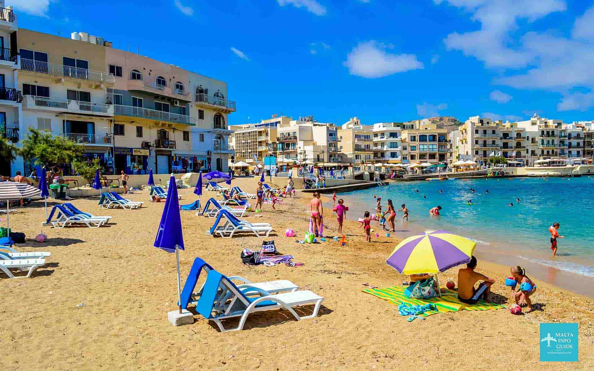 Gozo Beaches both Rocky and Sandy | Beach Map | A Complete List