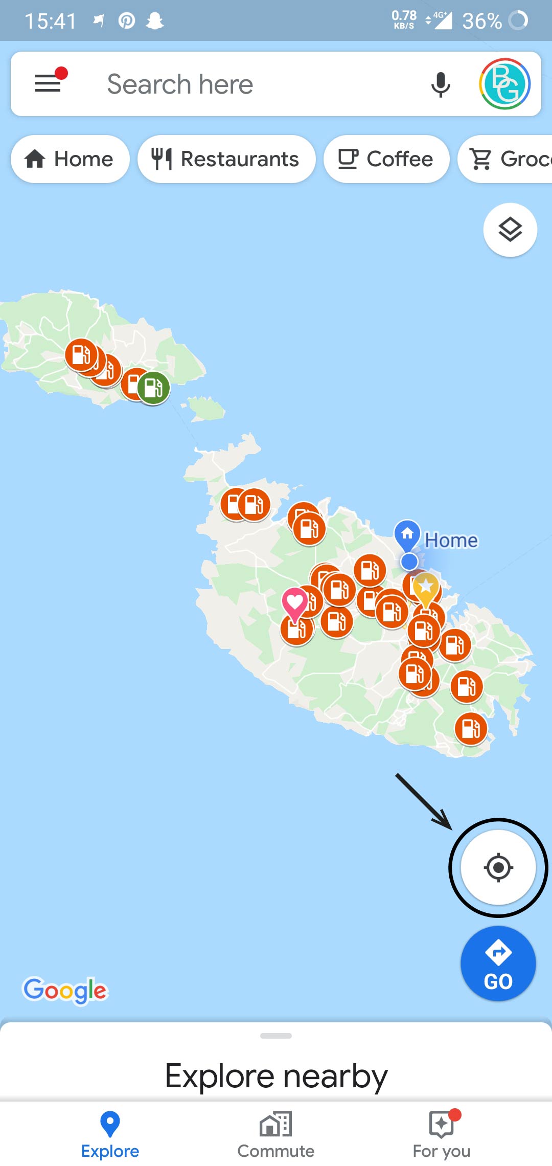 Find The Petrol Service Stations Near You Map & Details